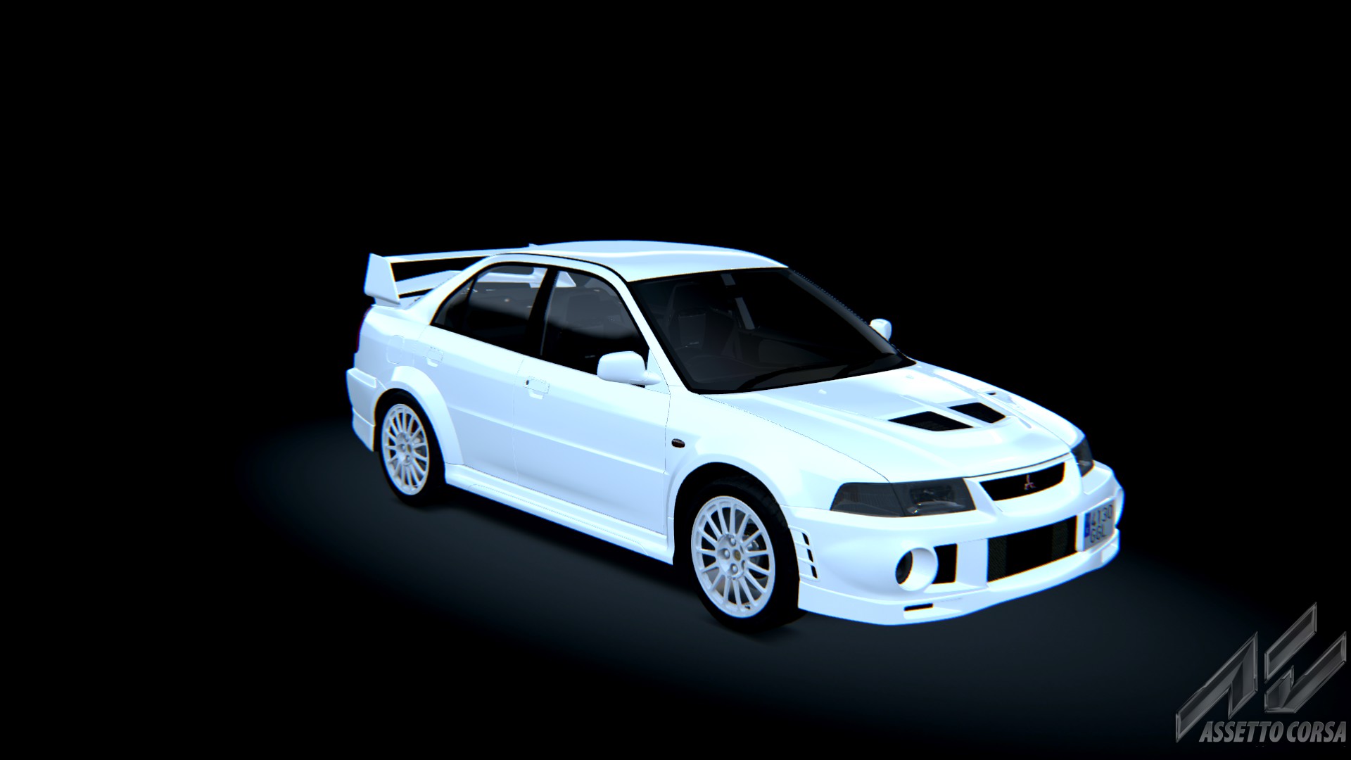 Mitsubishi Lancer EVO-VI GSR, skin White