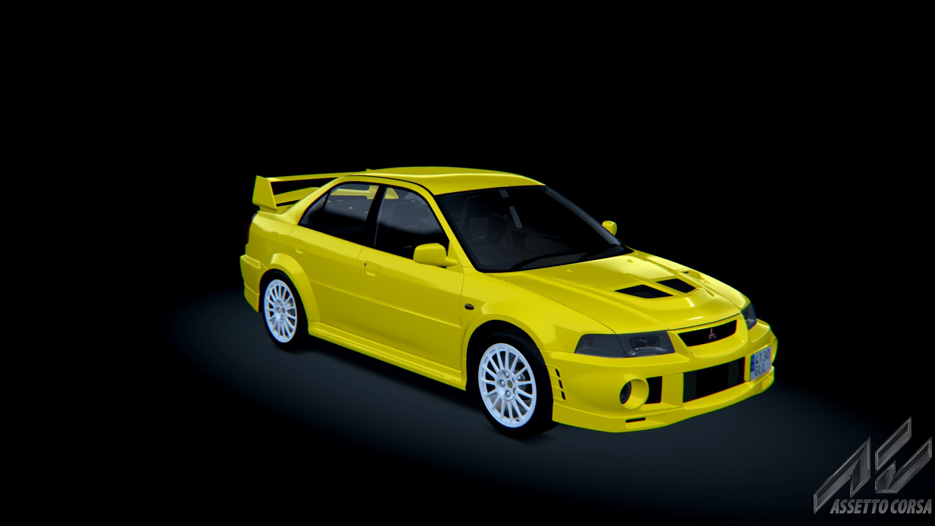 Mitsubishi Lancer EVO-VI GSR, skin Yellow