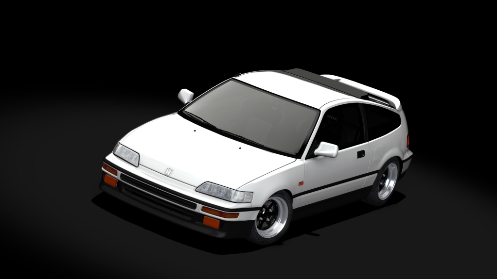 MSR Honda CRX EE8, skin polar_white