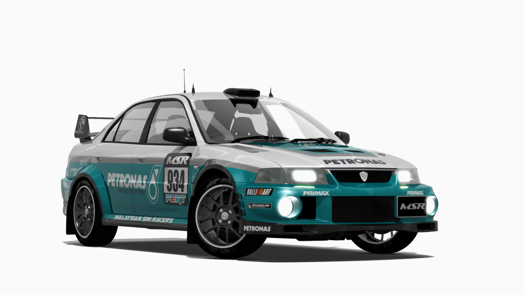 GrN PERT Evo VI, skin 934 Petronas II