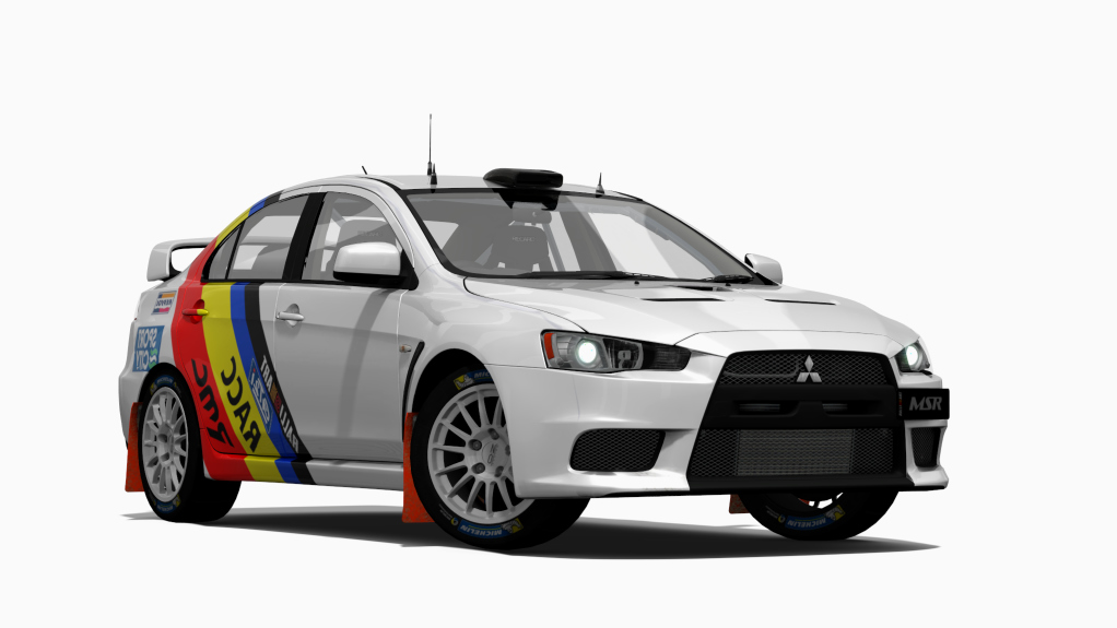 GrN Mitsubishi EVO X, skin 114 Gravel