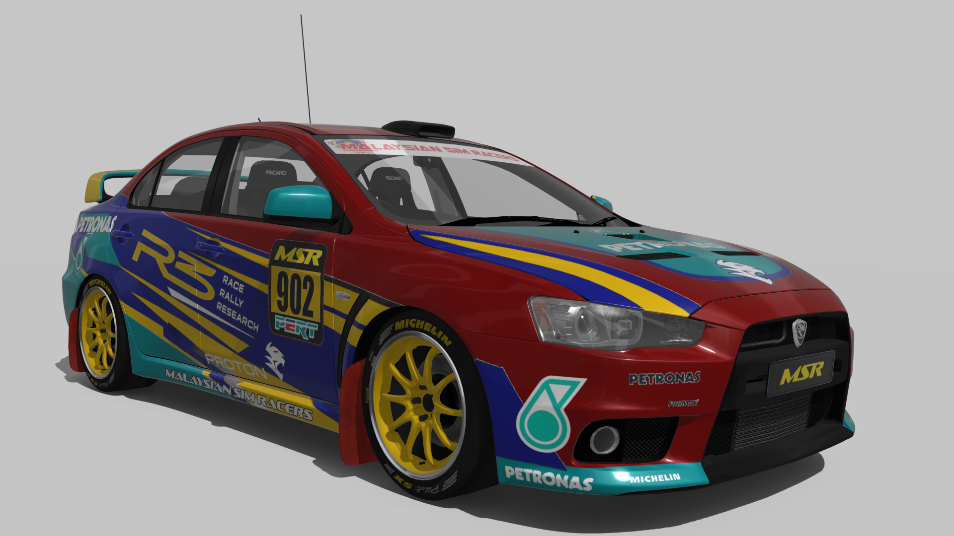 GrN Mitsubishi EVO X, skin 902 R3 XMIE