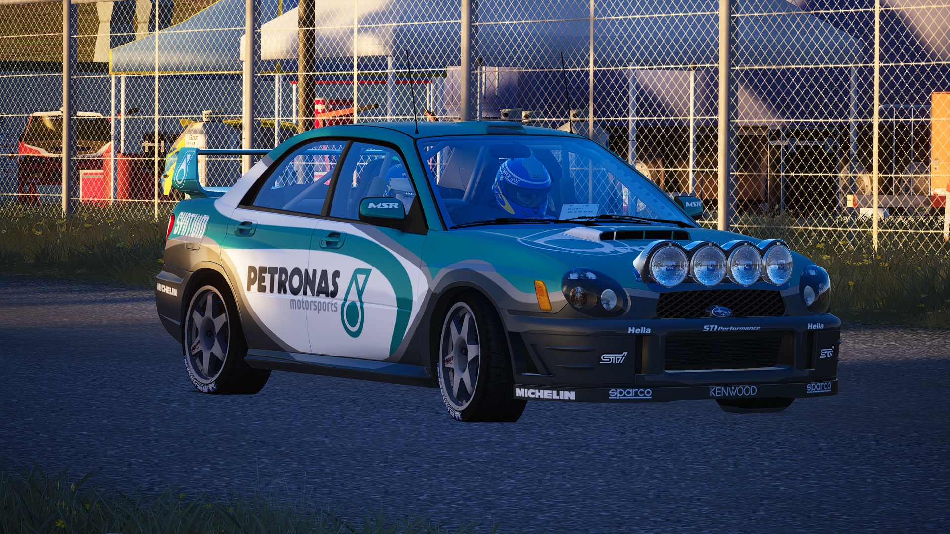 GrN Impreza '01, skin Petronas