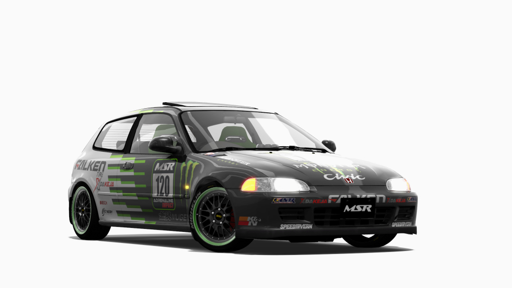 Honda Civic EG6 B16B Turbo, skin 120