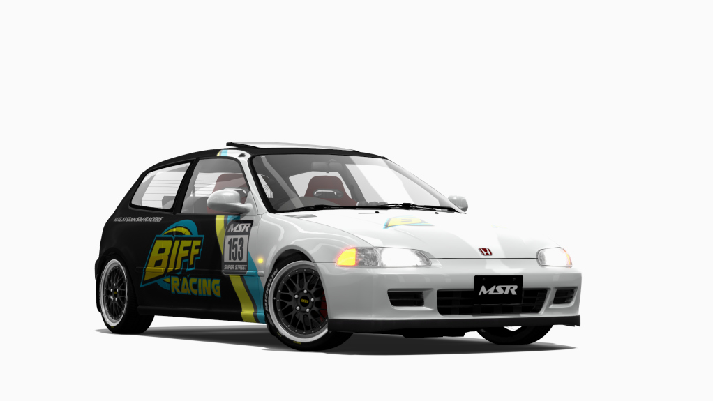 Honda Civic EG6 B16B Turbo, skin 153