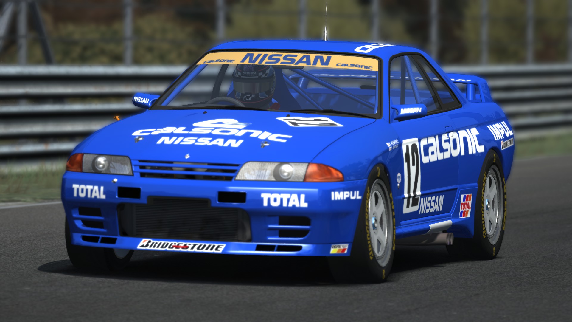 Nissan Skyline BNR32 GT-R Gr.A CALSONIC 1990 Preview Image