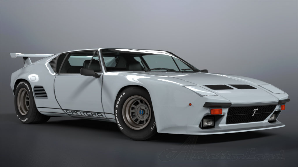 De Tomaso Pantera GT5-S, skin white