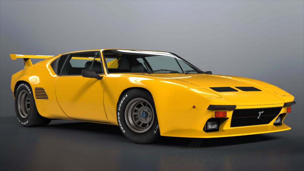 De Tomaso Pantera GT5-S, skin yellow