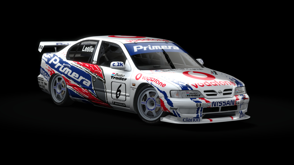 Nissan Primera P11 BTCC, skin vodafone_6