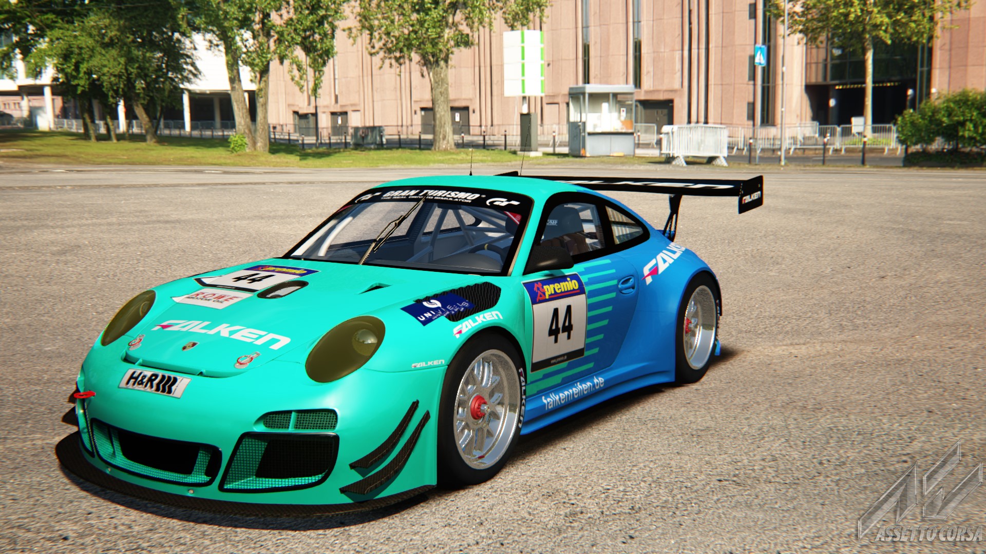 Porsche 911 GT3 R, skin falken