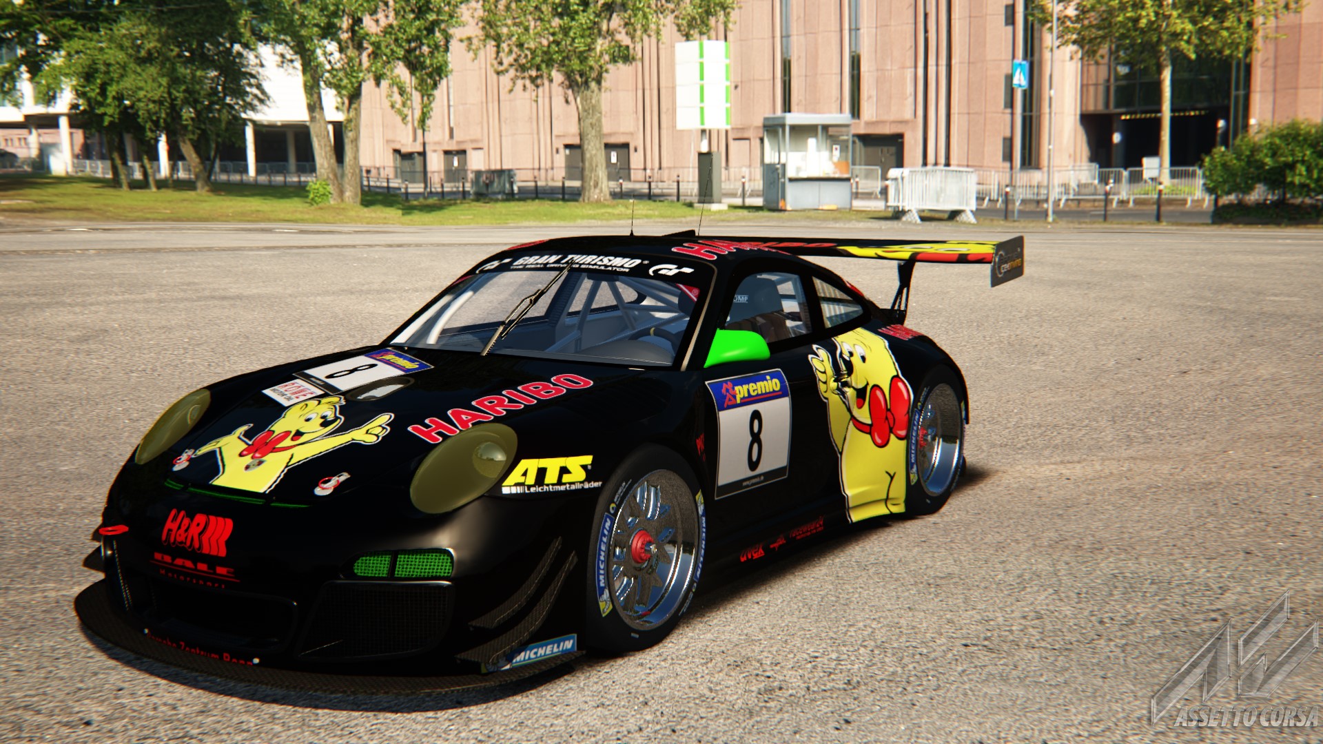 Porsche 911 GT3 R, skin haribo