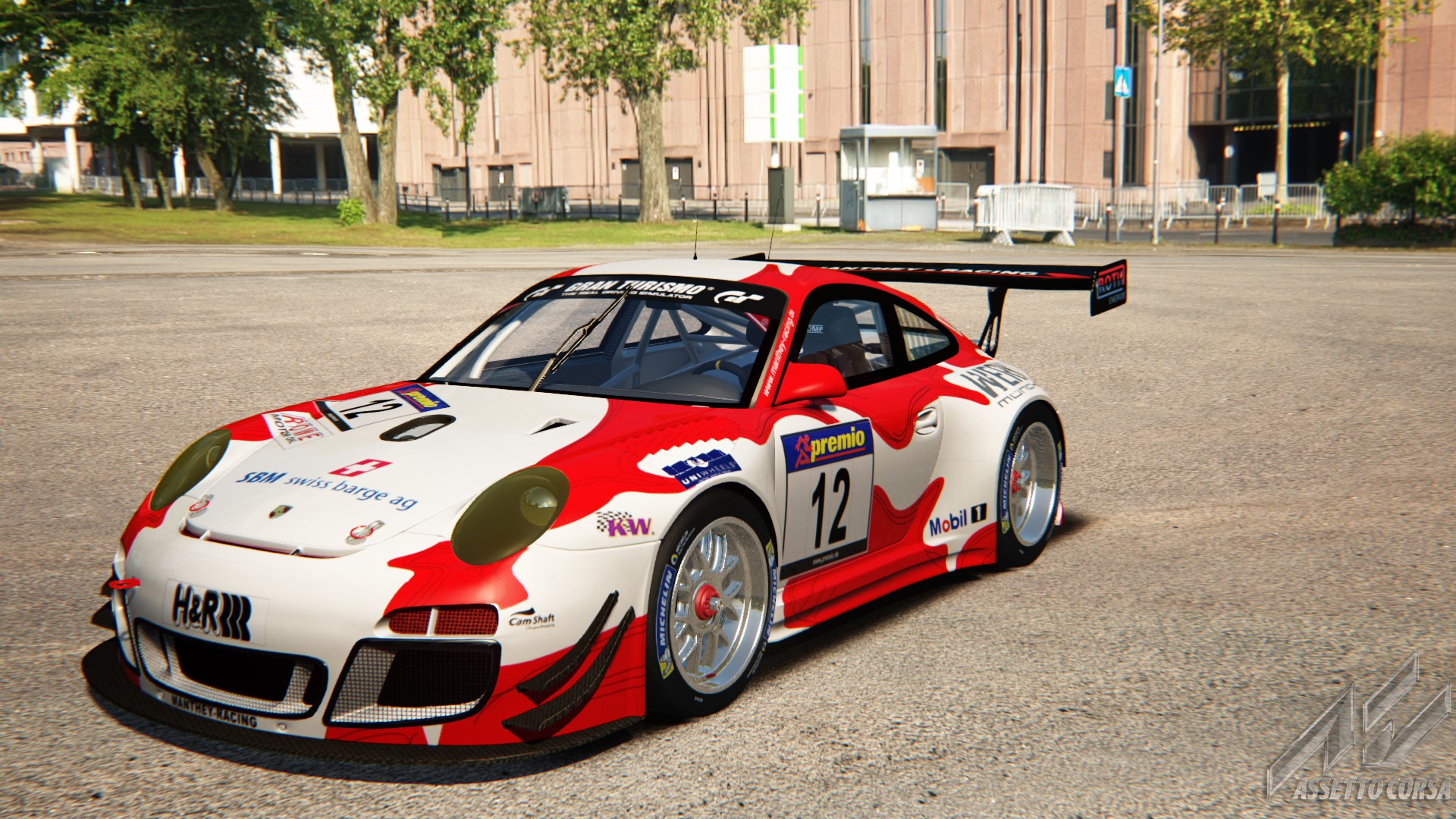 Porsche 911 GT3 R, skin manthey