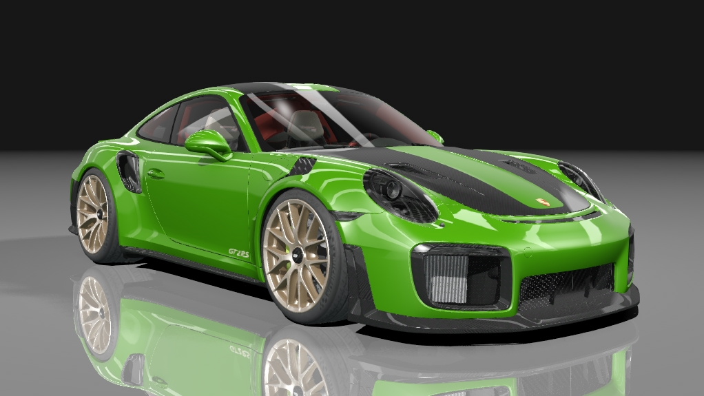 Porsche 911 GT2 RS Stage 2, skin 12_Lime