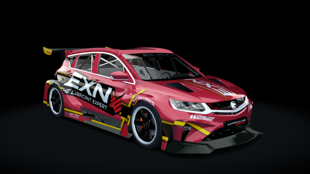 Proton X50 tcr, skin EXN 2 Quad