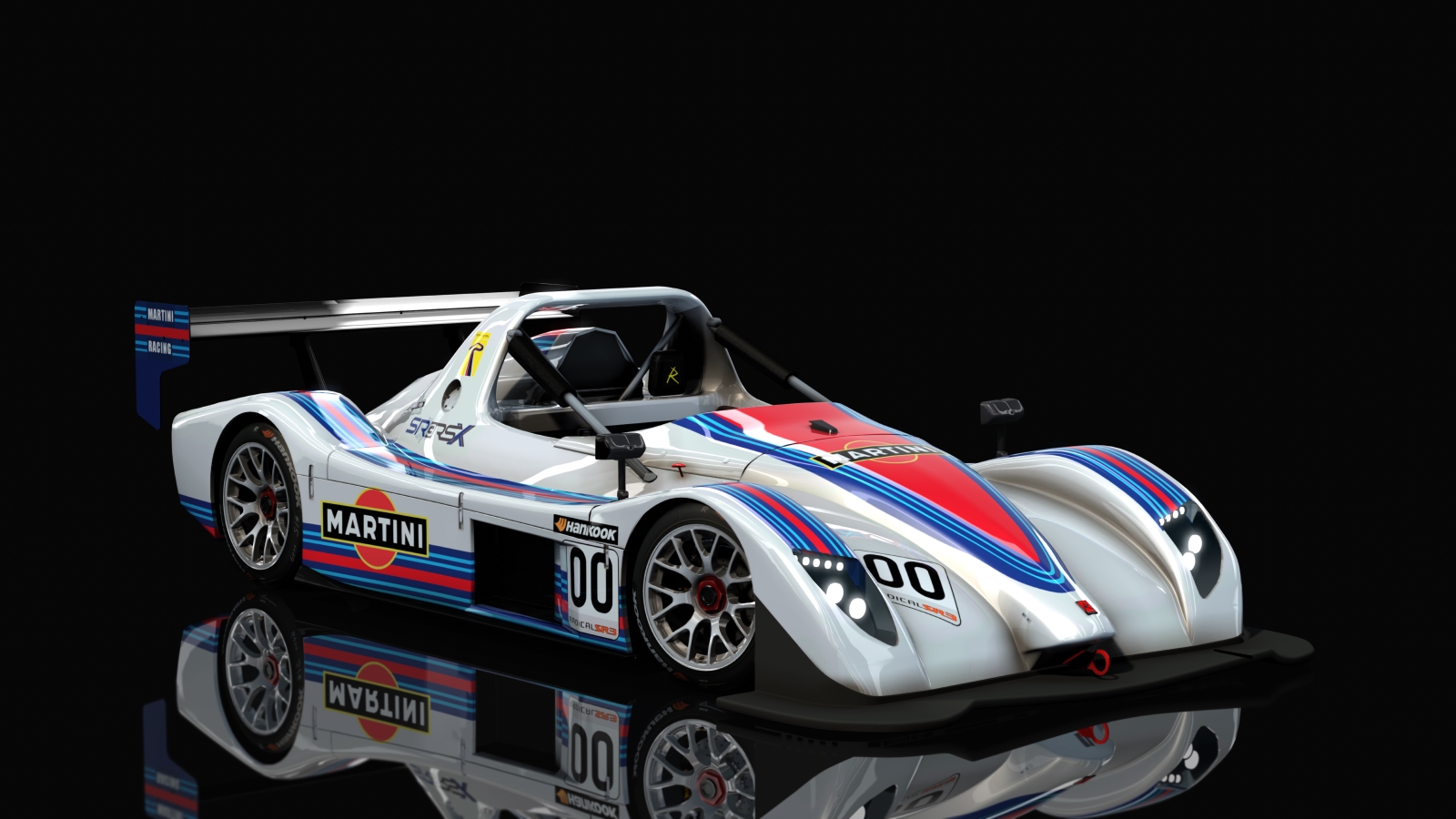 Radical SR3 LHD, skin white_martini