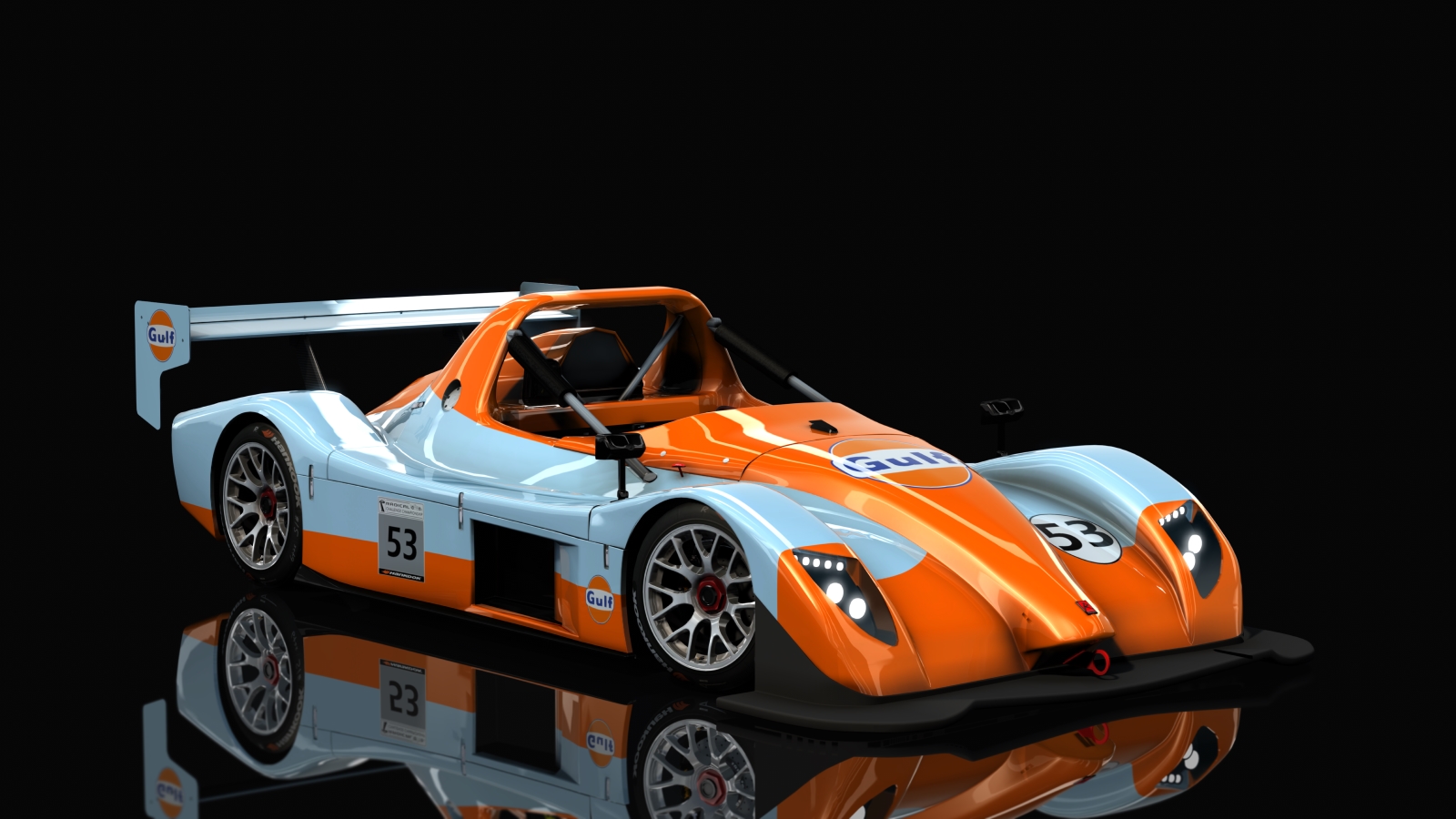 Radical SR3 RHD, skin gulf