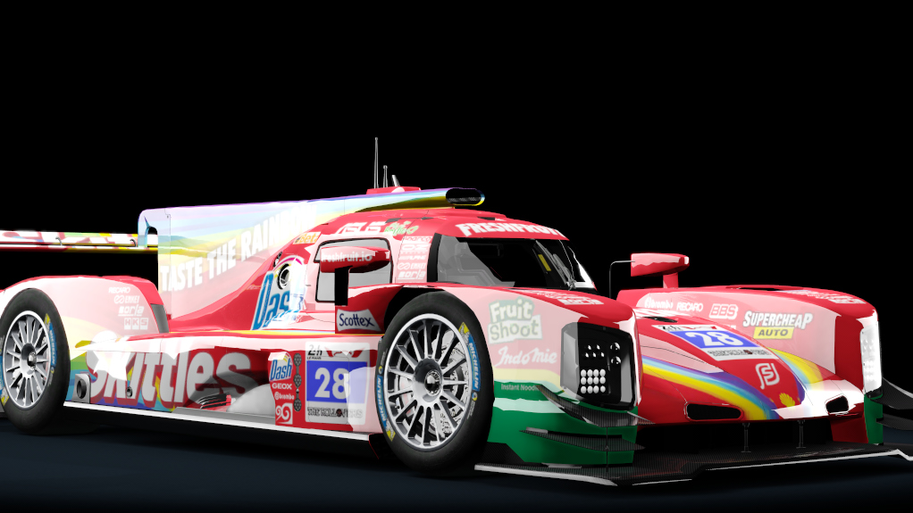 Dallara p217, skin FreshFruit Racing_28