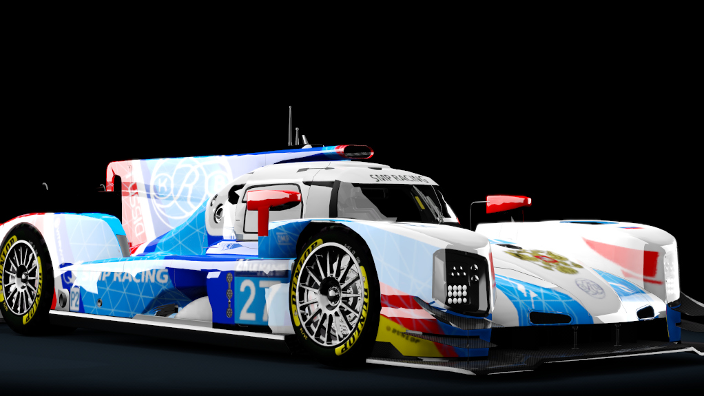 Dallara p217, skin smp_17_27lm