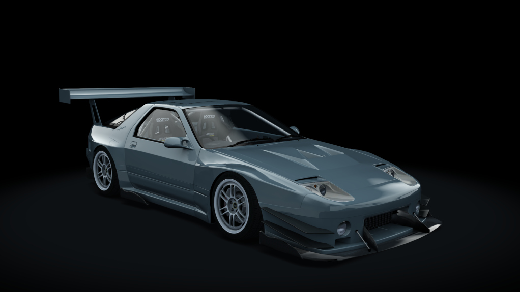 Mazda RX-7 FC3S Time Attack, skin Space