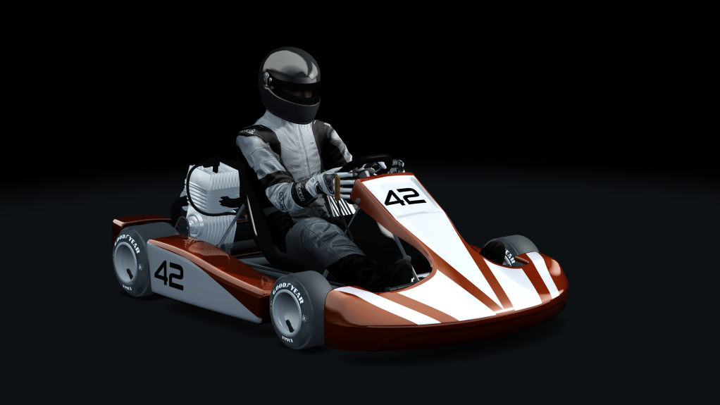 Shifter Kart 125, skin 42_Grey_V