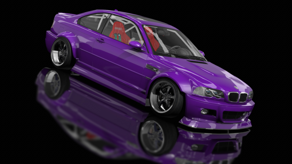 SlideBoizz BMW E46 v1.1, skin Purple