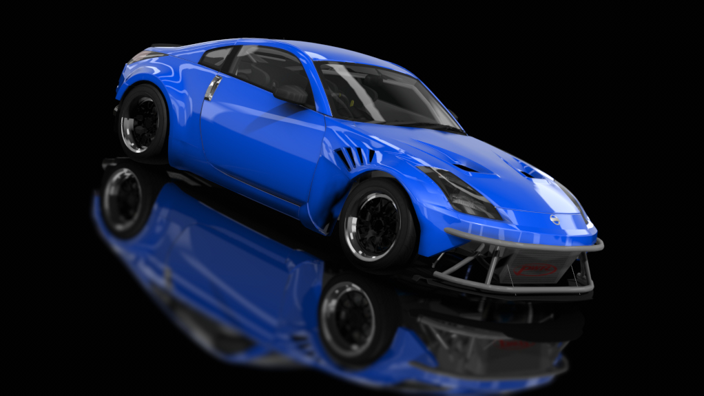 SlideBoizz Nissan 350Z v1.1, skin blue