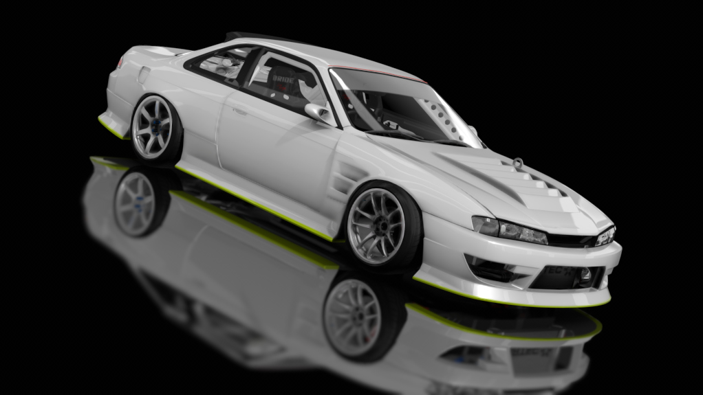 SlideBoizz Nissan S14 v1.1, skin White