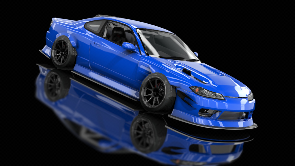 SlideBoizz Nissan S15 v1.1, skin Blue