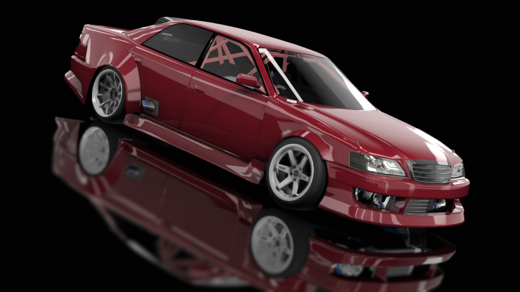 Slideboizz Toyota Chesta v1.1, skin red