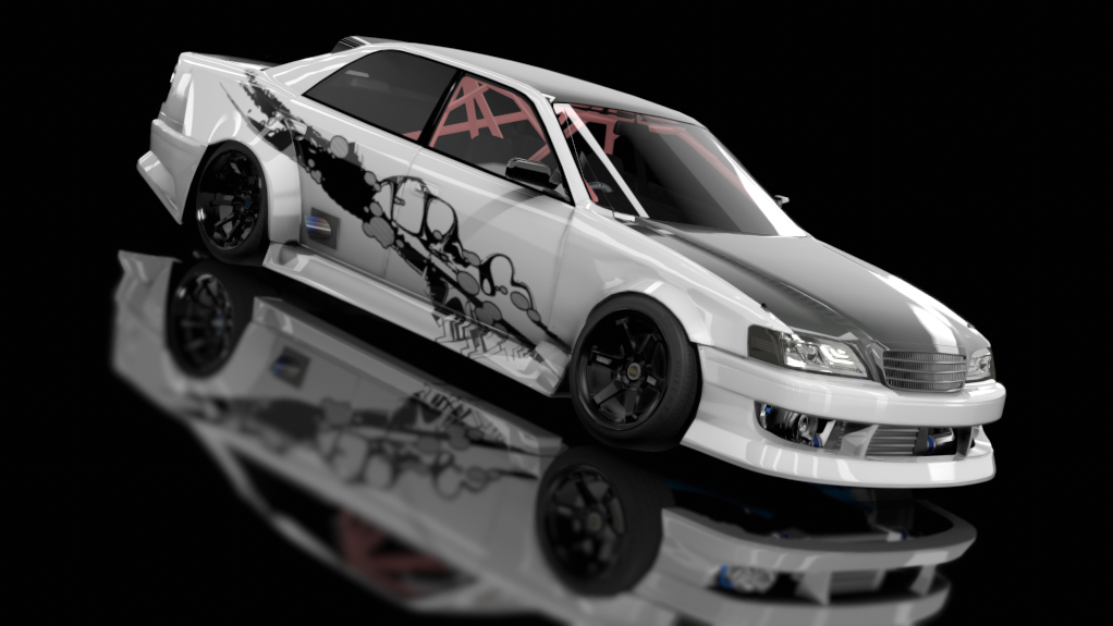 Slideboizz Toyota Chesta v1.1, skin white-splash