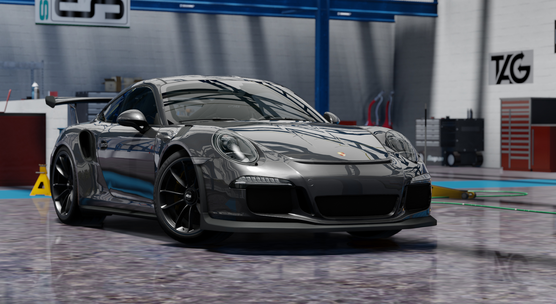 TGN Porsche 911 GT3 RS Stage 1, skin marieblack