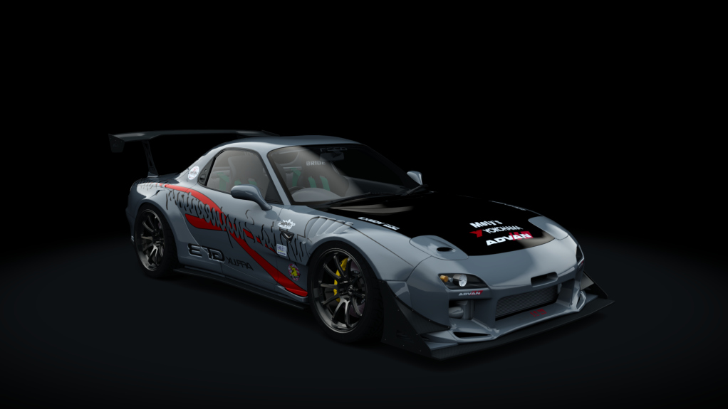 Mazda RX-7 FD3S FEED Afflux GT3, skin fujita_engineering