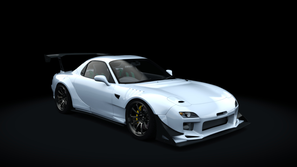 Mazda RX-7 FD3S FEED Afflux GT3, skin snowwhite_mica