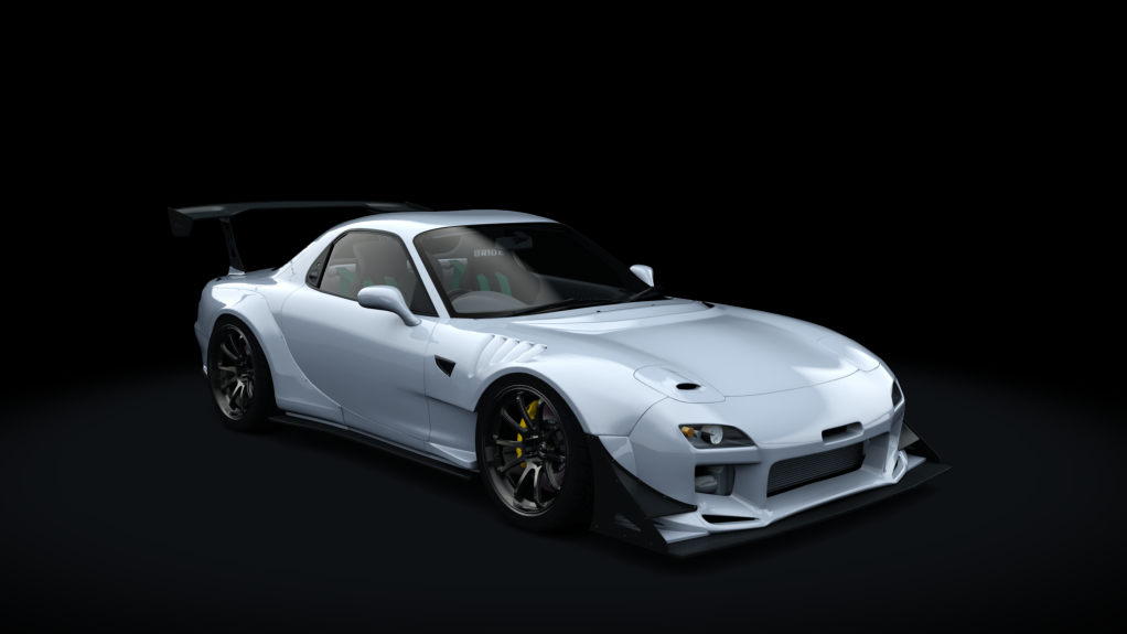 Mazda RX-7 FD3S FEED Afflux GT3, skin titanium_grey