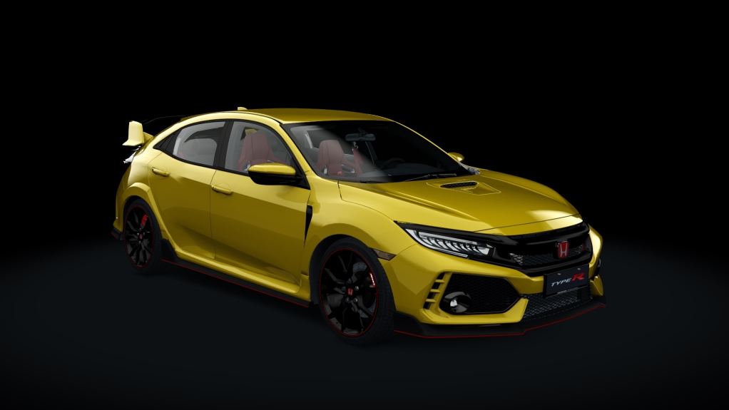 Honda Civic Type-R (FK8), skin Phoenix Yellow