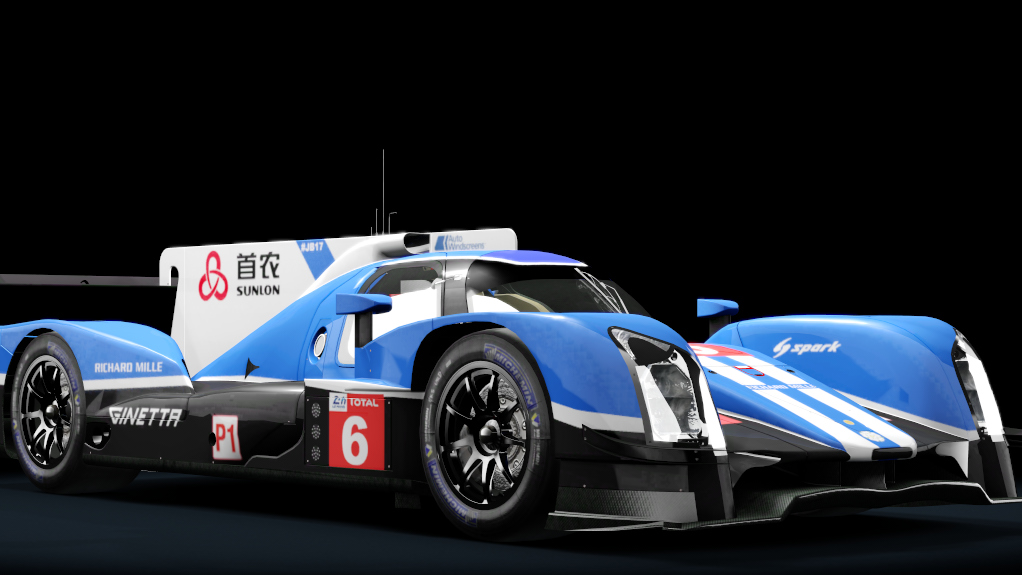 URD PX1 Revolution V6, skin WEC2018_Ginetta_LMP1_#6