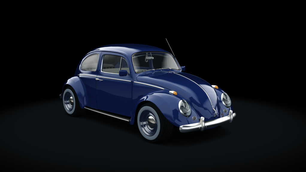 Volkswagen Beetle 1600s Type B, skin blue