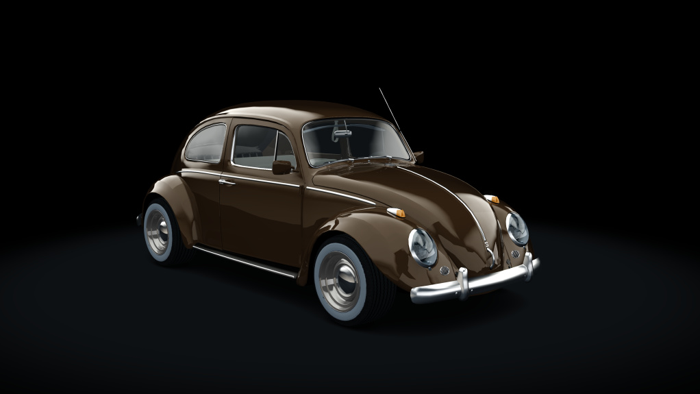 Volkswagen Beetle 1600s Type B, skin brown