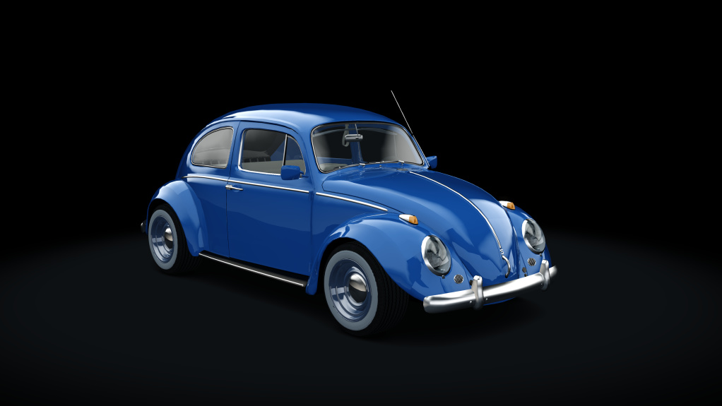 Volkswagen Beetle 1600s Type B, skin light_blue