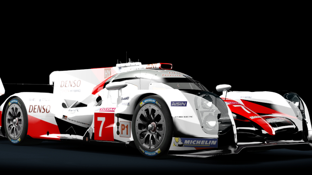 Toyota TS050 Hybrid LMP1 2017, skin LM_2018_7