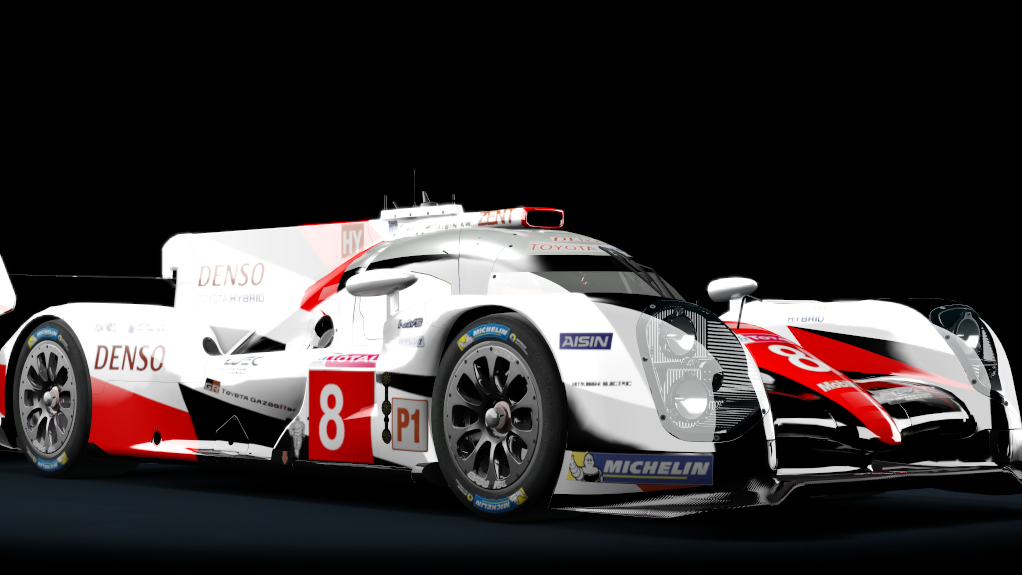 Toyota TS050 Hybrid LMP1 2017, skin LM_2018_8