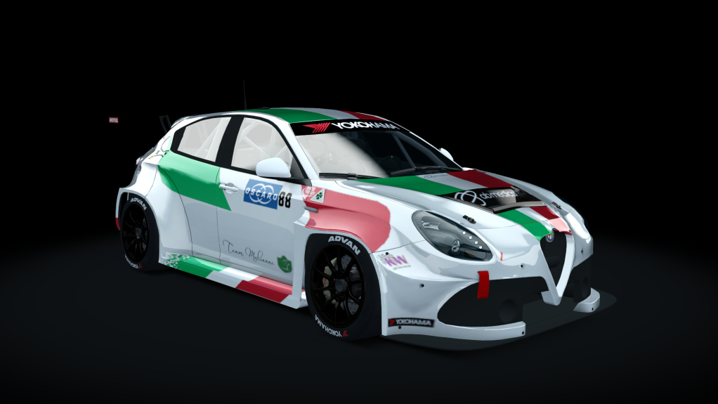 Alfa Romeo Giulietta TCR, skin 88_Team_Mulsanne