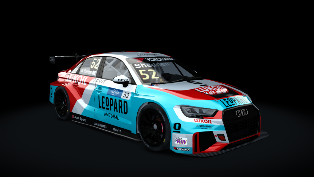 Audi RS3 LMS TCR, skin gordon_shedden_52