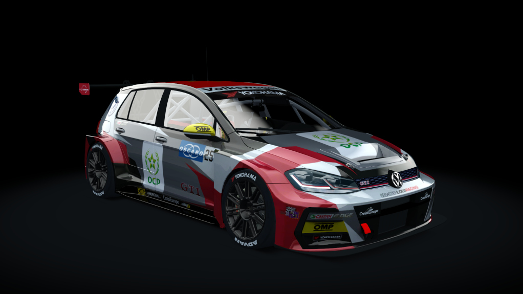 VW Golf GTi TCR, skin 25_Loeb_Team