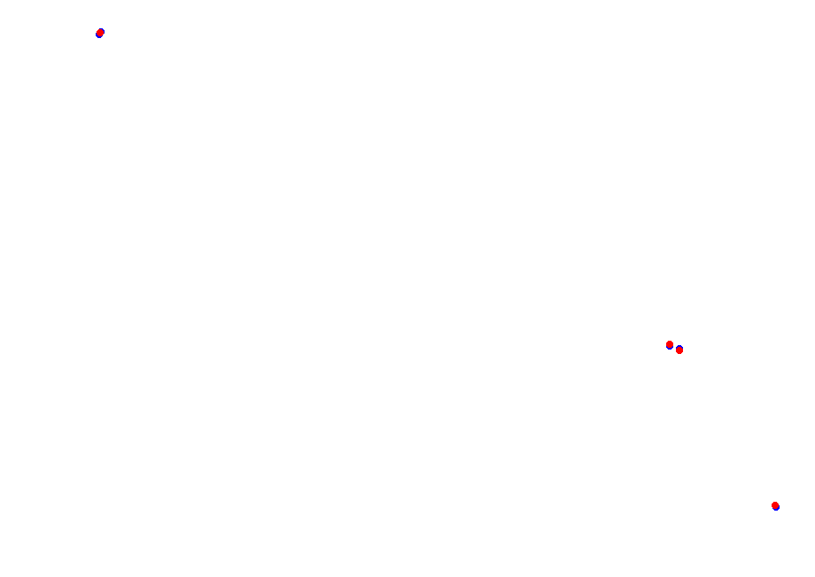 Suzuka International Circuit East collisions