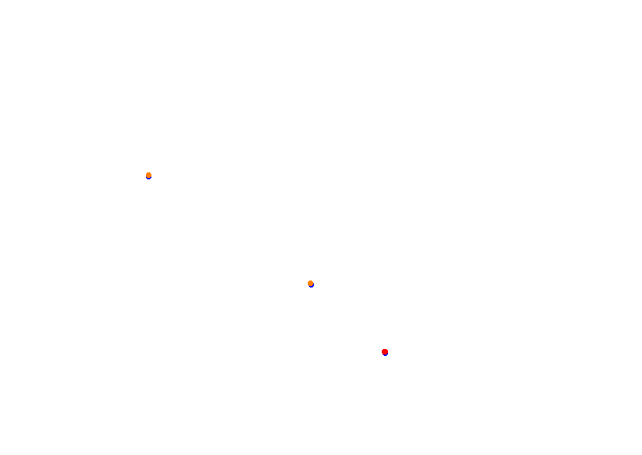 Suzuka International Circuit East collisions