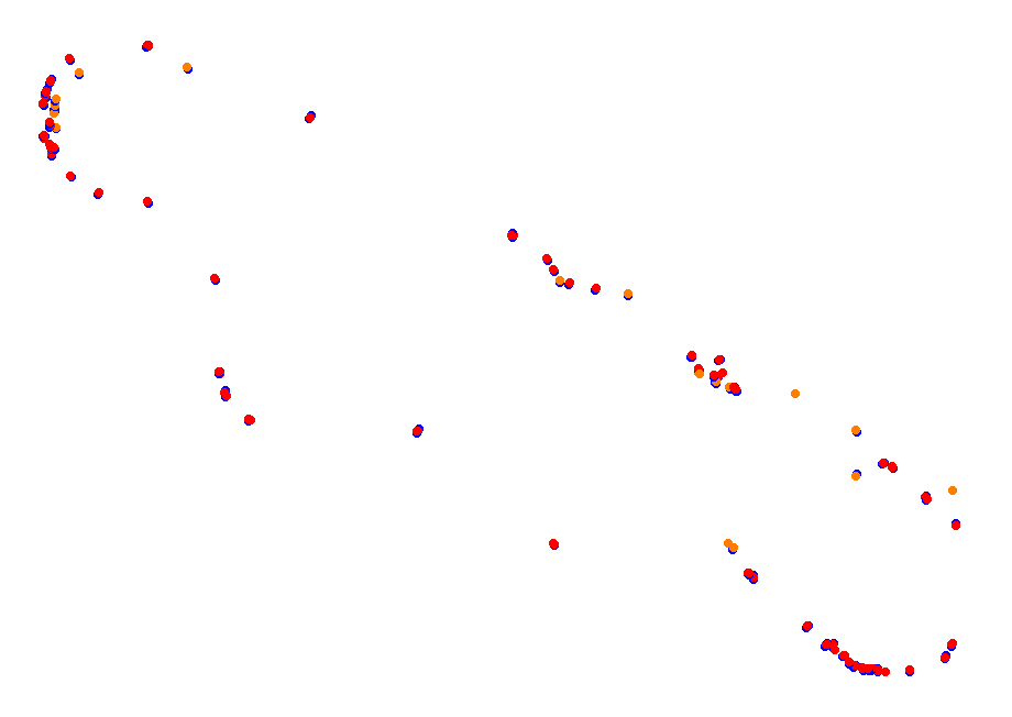 Suzuka International Circuit East collisions