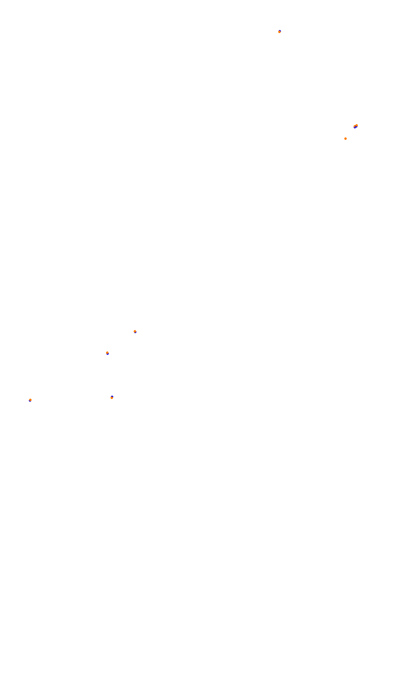 Monza collisions